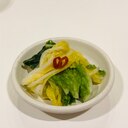 超簡単、白菜漬物